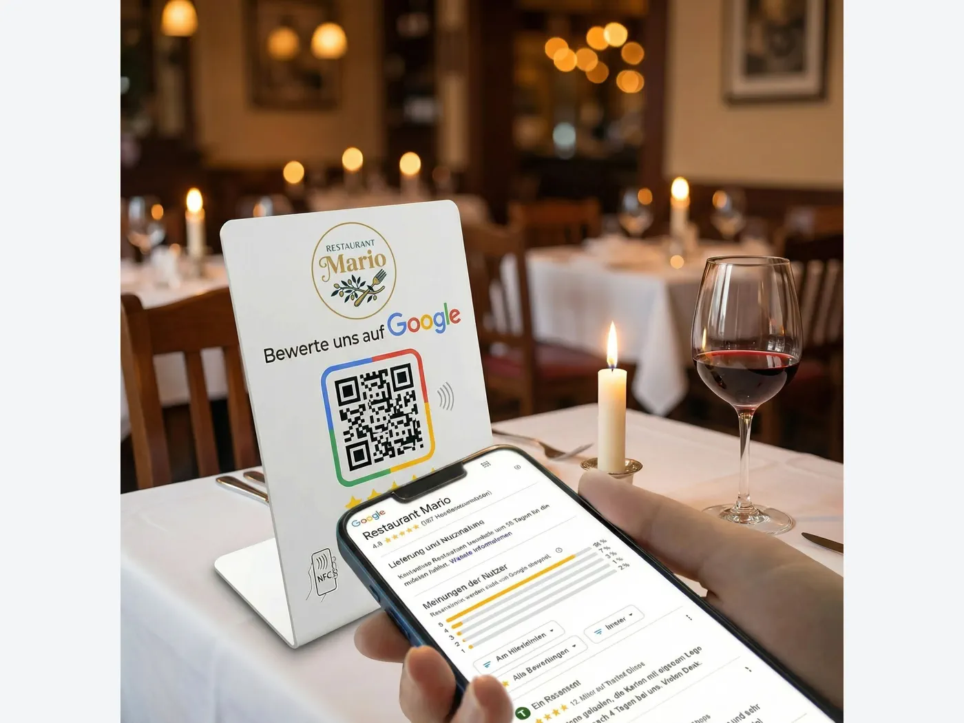 Gastro & Hotellerie Google-Bewertungsset